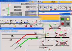 Portfolio Screen Shots - Rail Control Collage